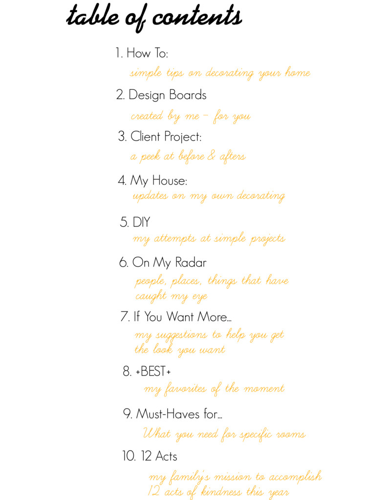 Designing the perfect table of contents: 50 examples to show you