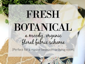 scheme of the week: fresh botanical - Design Post Interiors